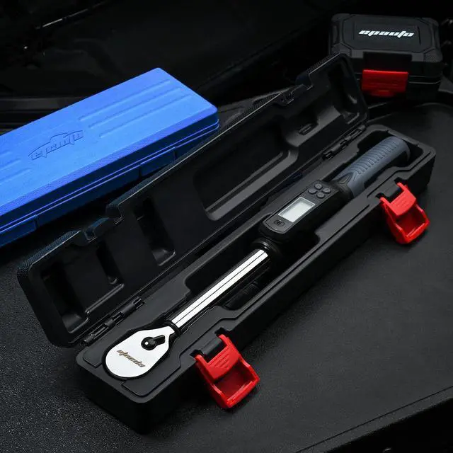 Alt view image 5 of 7 - 1/2-Inch Digital Torque Wrench, 19.9-154.8 lb-ft, Rotatable Display, Accurate, Easy to Use