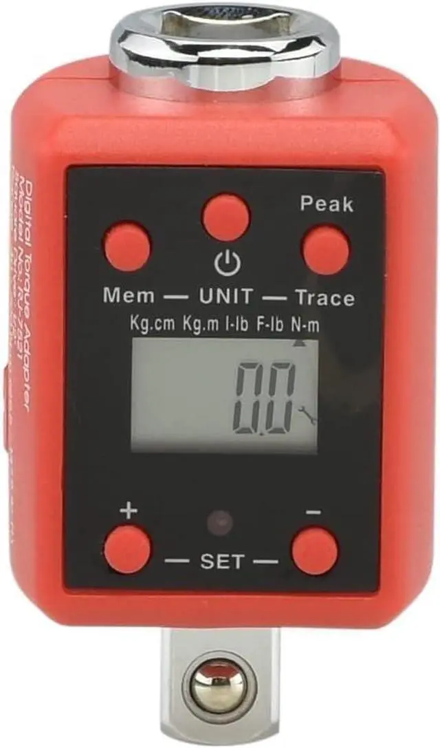 Alt view image 3 of 6 - 20742A 3/8 Digital Torque Adapter, 14.7-99.6 Ft-Lb, 3/8 Drive Digital Torque Wrench Converter/Torque Wrench Adapter, Alert Signals Torque Setting, Calibrate Digital & Analog Torque Wrench