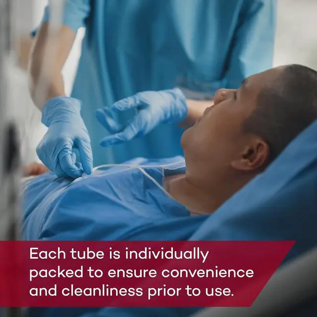 Alt view image 5 of 7 - Adult Standard Nasal Cannula  Straight with 7 ft (2.1m), Soft Green, Cannula Nasal Tubing for Oxygen, Highly Visible, Kink Resistant, Lightweight Tubing (50 Pack)