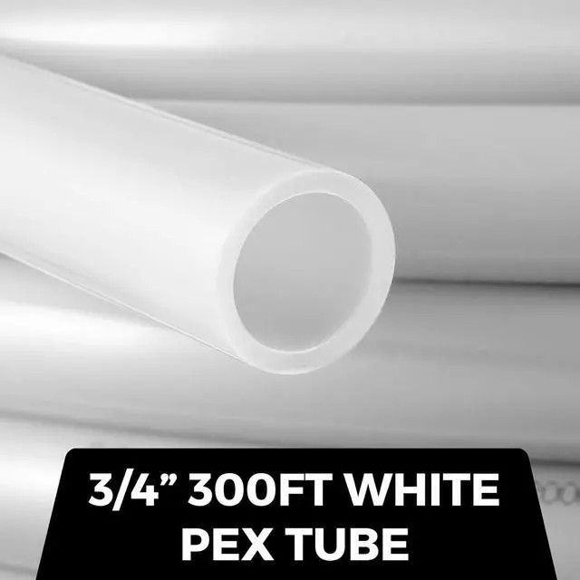 Alt view image 5 of 7 - Oxygen Non-Barrier PEX Tubing 3/4 Inch 300 Feet Tube Coil - EVOH PEX-B Pipe for Residential Commercial Radiant Floor Heating Pex Pipe