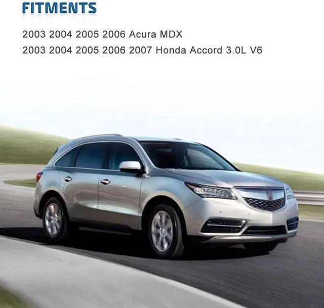 Alt view image 7 of 7 - Power Steering Pump Replacement Compatible with 2003-2007 Honda Accord 3.0L (not for 2.4L), 2003-2006 Acura MDX With Replace OE Part # 21-5349, 56110-RCA-A01, 56110-RCA-A02,06561-RCA-505RM