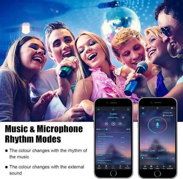 Alt view image 4 of 7 - 2 Pack 50W RGB Wall Washer Light, Stage Wash Light Bar, RGB Light Bar, for Hotel, Billboard, Building, Commercial Lighting, Birthday Party, Garden Lighting, Stage Lighting, Wall Display