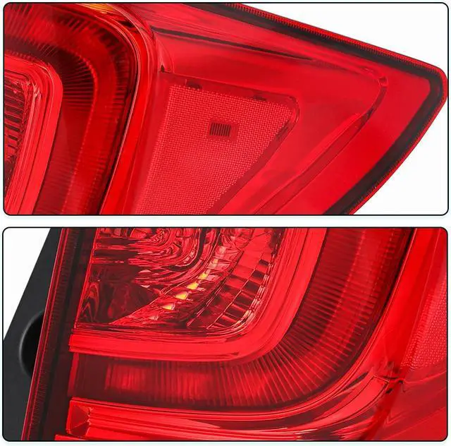 Alt view image 6 of 7 - 2016 2017 2018 Honda Pilot Rear Outer Tail Light Assembly Rear Tail light Lamp (Right Passenger Side)