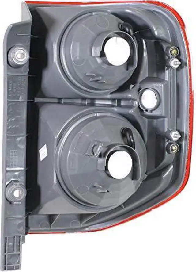 Alt view image 4 of 6 - Fischer Driver Side Tail Light Lens and Housing Compatible with 2003-2005 Honda Pilot
