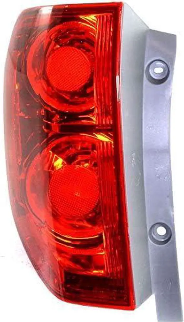Alt view image 2 of 6 - Fischer Driver Side Tail Light Lens and Housing Compatible with 2003-2005 Honda Pilot