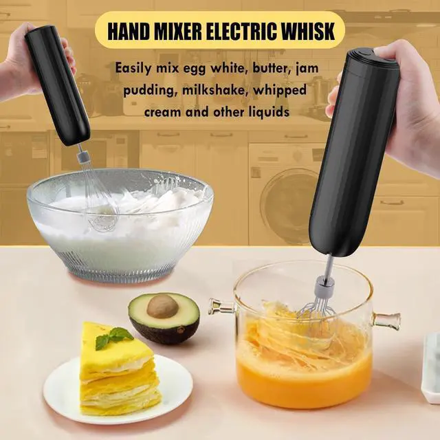 Alt view image 5 of 7 - Hand Mixer, Electric Whisk,Mini Mixer, Mini Food Processor,Electric Mixer, Handmixer, Electric Stirrer and Whisker,Portable Hand Mixer,Food Chopper, Baby Food Maker, 4-Speed 10OZ