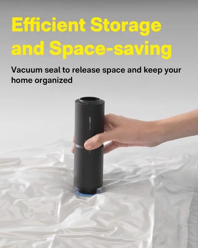 Alt view image 6 of 7 - Ennovor HOTO Handheld Vacuum Cleaner Cordless, Desk Vacuum Cleaner Compressed Electric Air Duster 15000Pa Suction, 4-in-1 Portable Vortex Vacuum Dust Buster Air Blower for Computer, Keyboard