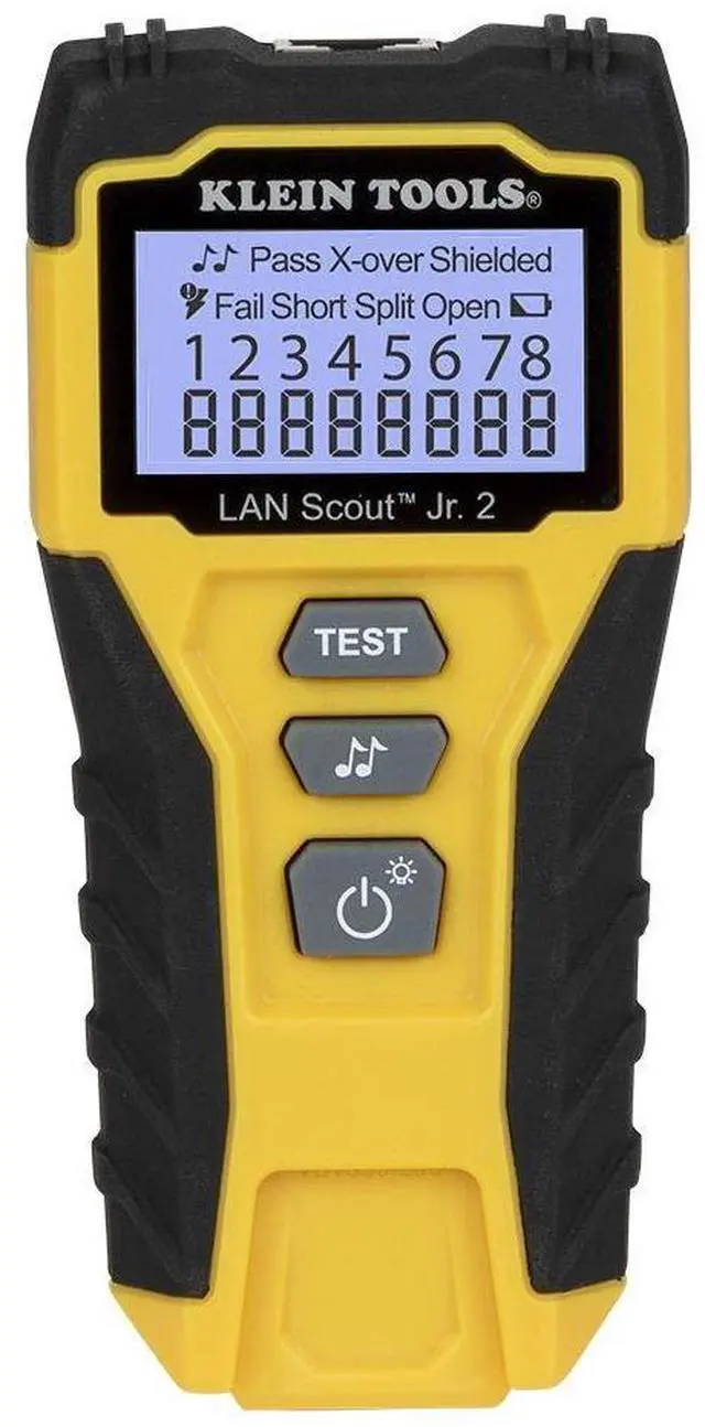 Main image of VDV526-200 Cable Tester, LAN Scout Jr. 2 Ethernet Cable Tester for CAT 5e, CAT 6/6A Cables with RJ45 Connections