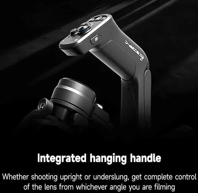 Alt view image 3 of 6 - SCORP-C [Official] Camera Stabilizer 3-Axis Mirrorless Gimbal Lightweight Stabilizer,for DSLR Camera,for  a7IV a7s Canon R5 R6 M50 Panasonic Nikon Fujifilm,Max 5.5lb,Cable Control