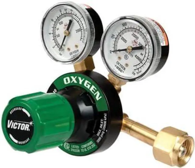 Alt view image 2 of 4 - Set of Victor G250 Oxygen & Acetylene Regulators