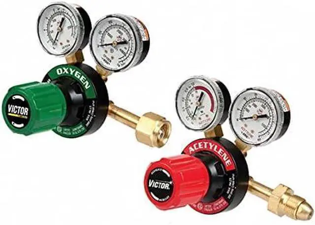 Main image of Set of Victor G250 Oxygen & Acetylene Regulators