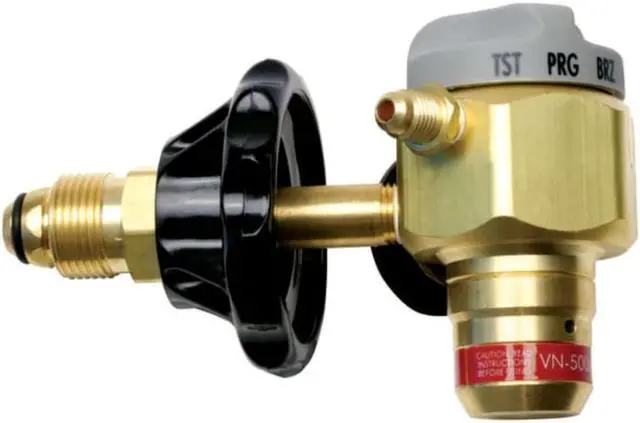 Main image of Enterprises VN-500 Flowmeter Nitrogen Purging Regulator w/500 PSI Test Pressure, Brass