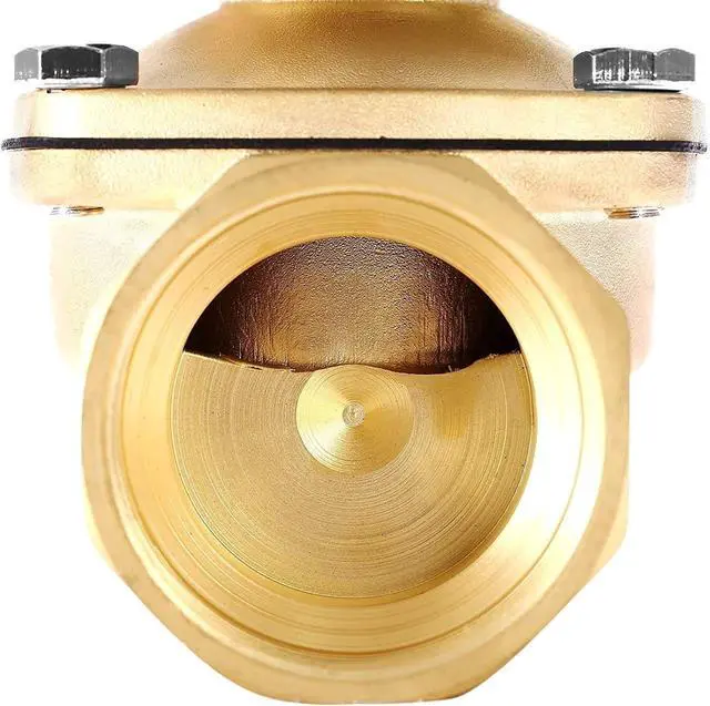 Alt view image 3 of 7 - Brass Electric Solenoid Valve 2" AC110V (NPT, Normally Closed)