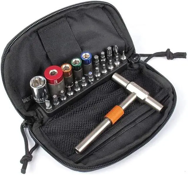 Main image of IT STICKS Four Limiter Kits with Deluxe Case, 65, 45, 25, and 15 Inch lbs Kit (with T-Way Wrench) & 3/16" Extended Ball End Hex (FISTLS11-T-EB316)