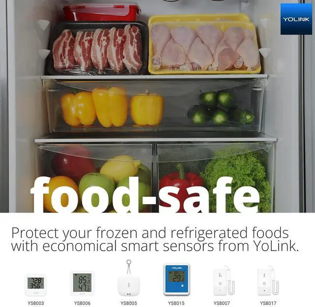 Alt view image 4 of 7 - Smart Wireless Temperature & Humidity Sensor, 3-Pack, Wide Temp Range for Freezer, Fridge, Green House, Pet Cage, App Alerts, Emails, Text/SMS alerts- Hub Required