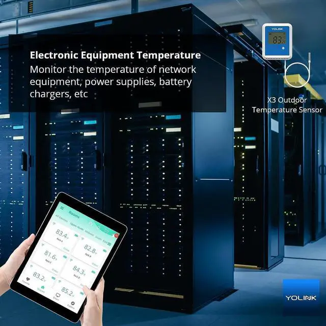 Alt view image 6 of 7 - Smart X3 Version Outdoor Temperature Data Logger with Probe, Thermometer, 1/4 Mile Range, 5+ Years Battery Life, Emails, Text, App Alerts, Alexa, IFTTT. Pool, Hot Tub, Fish Tank. Hub Included!