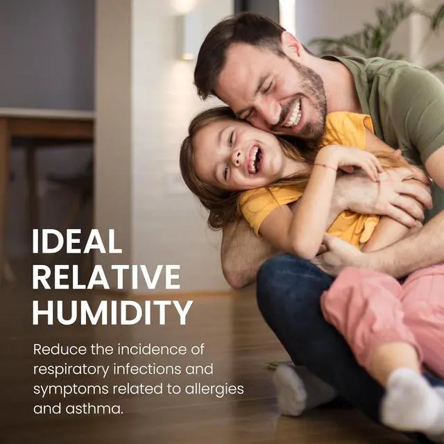 Alt view image 6 of 7 - 60 Automatic Digital Whole-House Humidifier Control Humidistat with Outdoor Temperature Sensor for AprilAire Whole-House Humidifiers, Low Voltage 24VAC