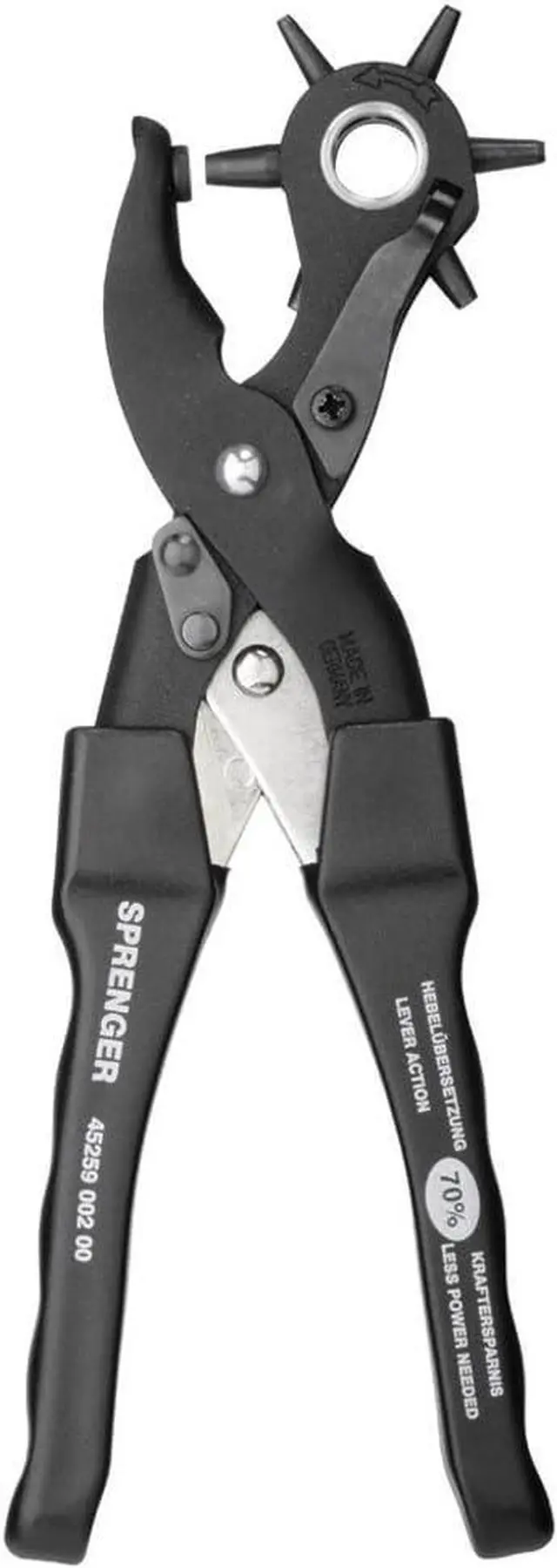 Alt view image 4 of 7 - Leather Hole Punch - Made in Germany - Handheld Professional Tool for Leather Products Herm Sprenger