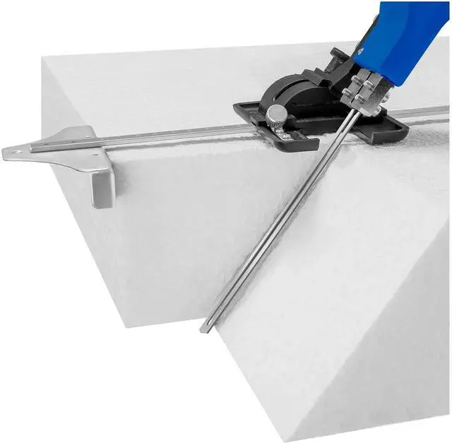 Alt view image 2 of 6 - 200W Electric Hot Knife Foam Cutter Tool with Blades 6" & 8" Straight Blades