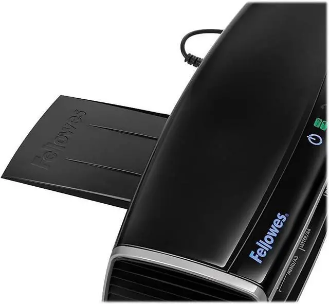 Alt view image 4 of 7 - Fellowes Laminator Venus 2 125, Rapid 30-60 Second Warm-up Laminating Machine, with Laminating Pouches Kit (5734801), Black, Silver, 5.1" x 21.3" x 8.2"