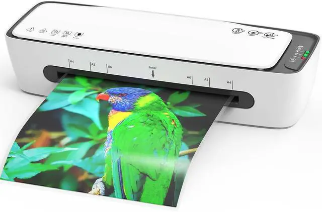 Main image of Laminator Machine with Laminating Sheets A4 Portable Thermal Lamination 9-Inch Laminate for Personal Office School Home Use, 6 in 1 Laminater Quick Warm Up Never Jam