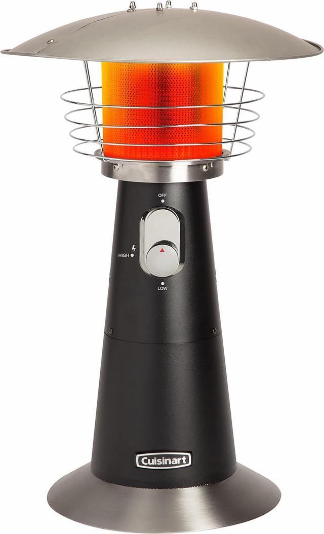 Main image of COH-500 Portable Tabletop Patio, 11,000 BTU Outdoor Propane Heater with Safety Tilt Switch and Burner Screen Guard, 100 sq. Foot Heat Range, Black
