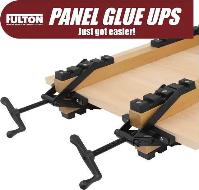 Alt view image 3 of 7 - Woodworking Supply 2 Pack of 4 Way Pressure Clamps For Clamping Panels - Using Pressure From All Four Directions. For Woodworkers, Cabinet and Furniture Makers (2 four way pressure clamps)