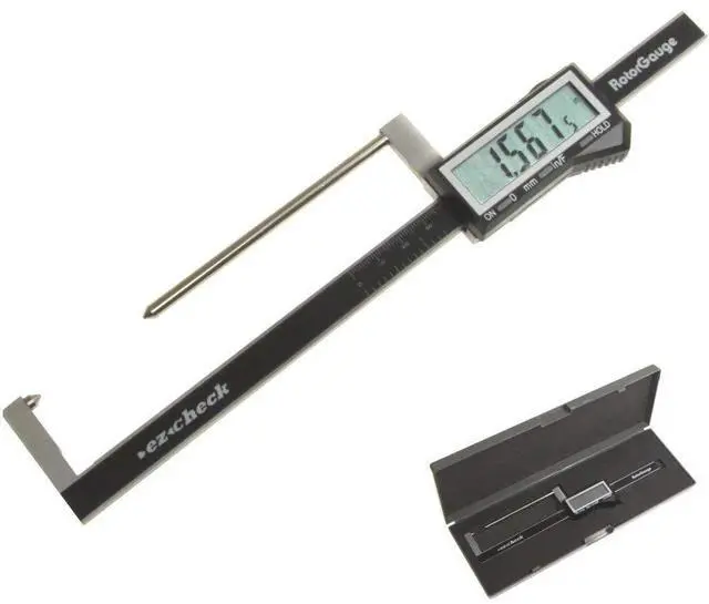 Main image of Brake Rotor Gauge Wheels On Large Digital Electronic Display Caliper
