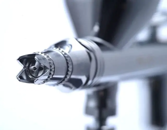 Alt view image 3 of 4 - Creos Mr. Procon Boy FWA Platinum Airbrush, 0.2mm