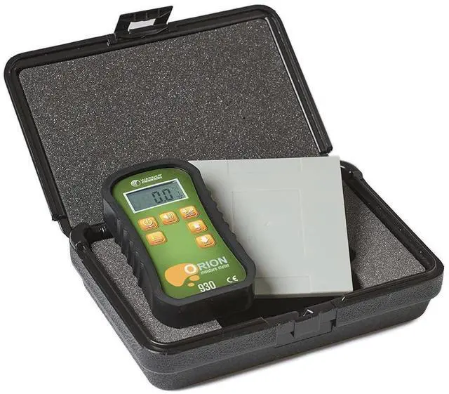 Alt view image 6 of 7 - 930 Pinless Wood Moisture Meter by Wagner Meters I Accurate, Non-Damaging, Dual Depth Lumber Moisture Measurement, On-site Calibration (Traceable Calibrator - NIST)