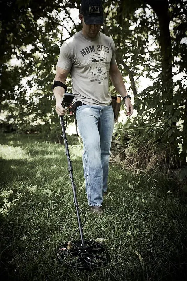 Alt view image 5 of 6 - Equinox 800 Multi-Frequency Waterproof Metal Detector for Adults with EQX 11" Double-D Smart Coil (4 Detect Modes, Wireless Headphones Included)