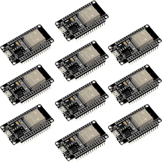 Main image of 10PCS ESP32S ESP32 ESP-WROOM-32 Development Board 2.4GHz Dual-Core WiFi +Bluetooth 2 Function Microcontroller for Arduino