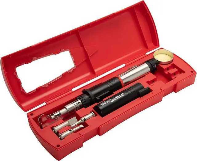 Main image of Super-Pro Self Igniting Cordless Butane Soldering Iron Kit | PSI100K