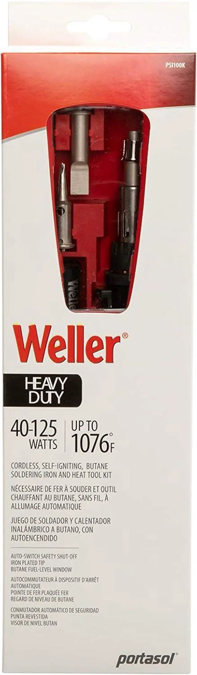 Alt view image 5 of 5 - Super-Pro Self Igniting Cordless Butane Soldering Iron Kit | PSI100K