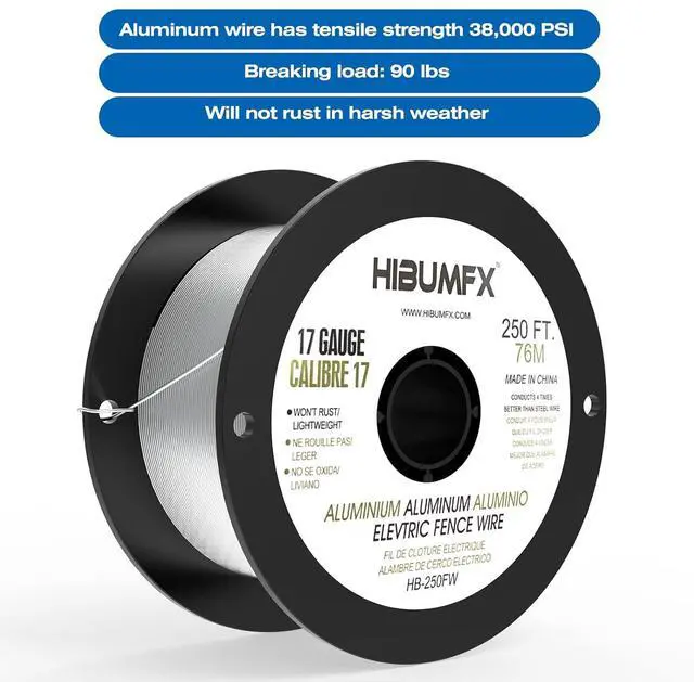 Alt view image 6 of 7 - P4 Plus Electric Fence Energizer Plus Copper Ground Rod and Spool Aluminum Wire for Containing Dogs, Livestock and Preventing Wild Animals Intruding (P4 Plus Electric Fence Energizer Kit)