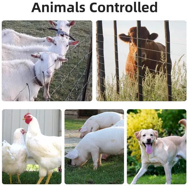 Alt view image 5 of 7 - PE5 Electric Fence Energizer 0.20 Joule,20 Acres,Livestock Fence Chargers for Containing Pets and Preventing Wild Animals Intruding