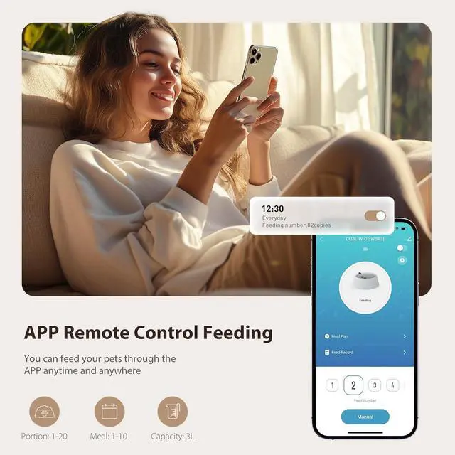 Alt view image 11 of 13 - Air Fry Toaster Oven, 7 Preset Cooking Options, Dishwasher-Safe EverGood Coated Trays Included, 60-Minute Auto Shutoff w Audible Timer, Power Indicator Light, 1700 Watt, Oatmilk