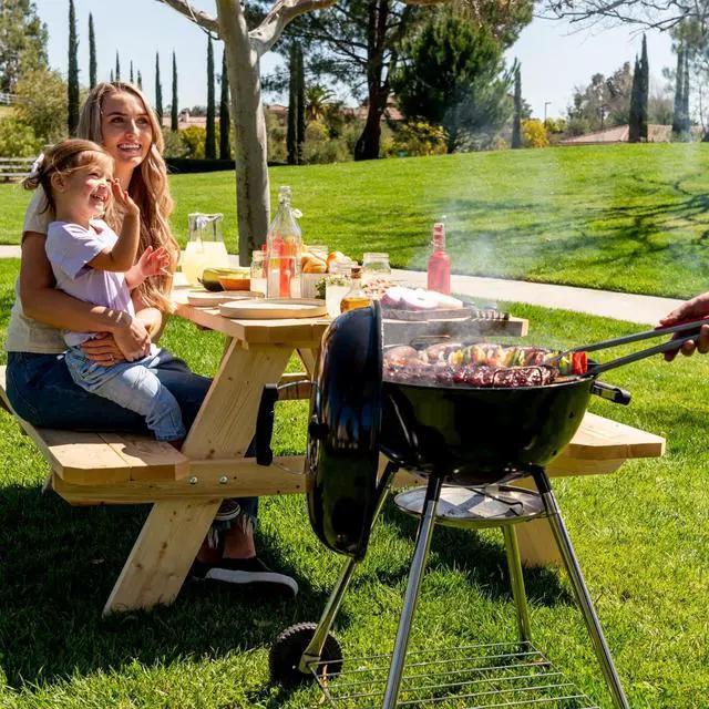 Alt view image 11 of 12 - Commercial Vegetable Chopper w/ 4 Replacement Blades, Stainless Steel French Fry Cutter Potato Dicer & Fruit Slicer for Restaurants & Home Kitchen