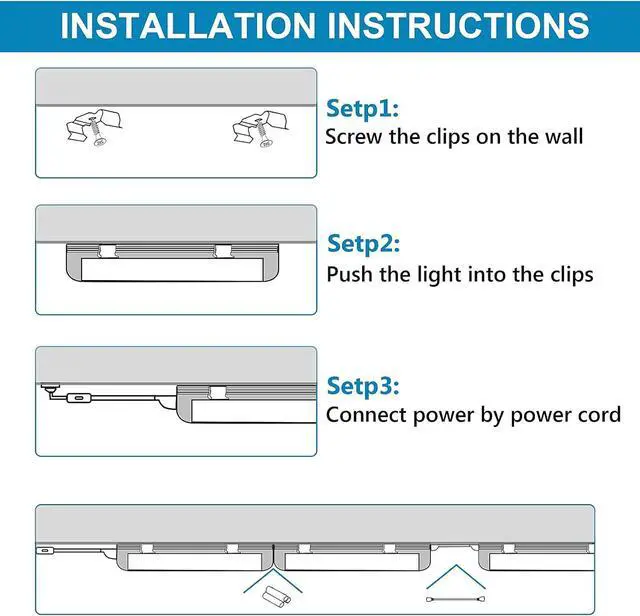 Alt view image 7 of 7 - (12-Pack) 8ft LED Shop Light Fixture, 100W 15000LM 6000K, Cold White, V Shape, Clear Cover, Hight Output, Linkable Shop Lights, T8 LED Tube Lights for Garage 8 Foot with Plug