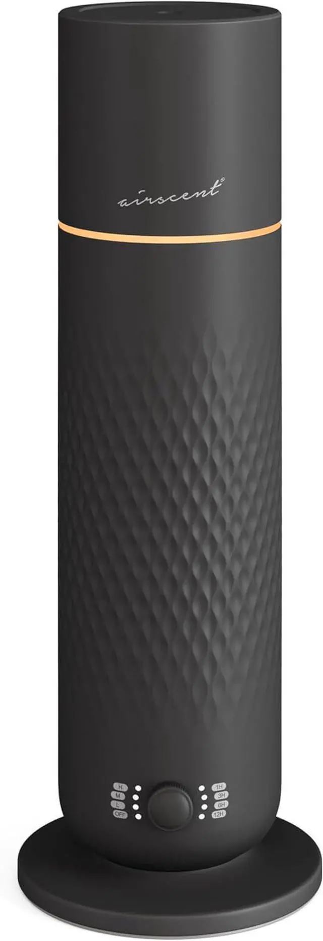 Main image of The AirScent Waterless Diffuser - Cold Air Scent Diffuser Oil Machine for Homes, Offices, Hotels and Spas - Aromatherapy Diffuser for Aesthetic Scenting - Black - 4.05 Oz - Fragrance Not Included