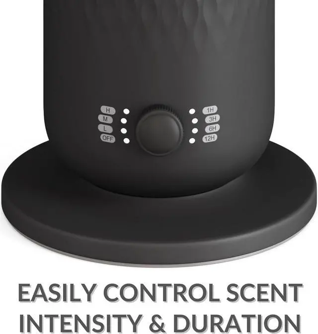 Alt view image 7 of 7 - The AirScent Waterless Diffuser - Cold Air Scent Diffuser Oil Machine for Homes, Offices, Hotels and Spas - Aromatherapy Diffuser for Aesthetic Scenting - Black - 4.05 Oz - Fragrance Not Included