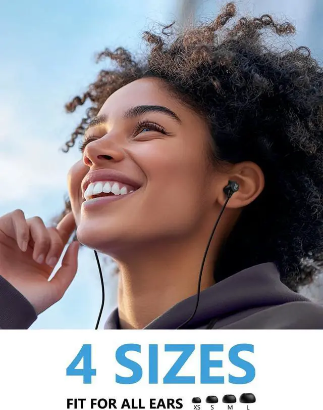 Alt view image 5 of 6 - Active Noise Cancelling Headphones, Wireless V5.3 Bluetooth Headphones with 3 AI Mics ENC, In-ear Magnetic Neckband Earbuds 60Hrs Playtime, IPX6 Sweatproof ANC Earphones for Travel Home Office