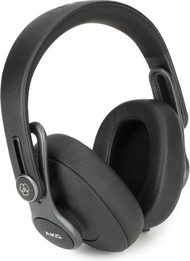 Alt view image 4 of 6 - Pro Audio K371 Wired Over-Ear, Closed-Back, Foldable Professional Recording Studio Headphones, Studio Monitor Mixing, Podcast, DJ Stereo Headsets, Black