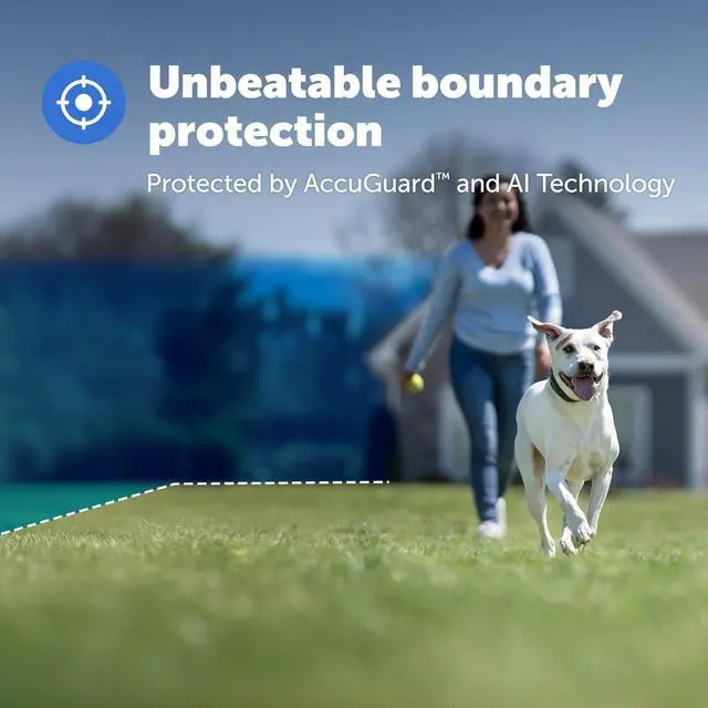 Alt view image 2 of 7 - Guardian GPS Dog Fence  No Subscription  Create Your Own Wireless Fence for Dogs  for Yards 3/4 Acres or Larr  World's Safest GPS Dog Fence Tech  New, Redesigned Collar