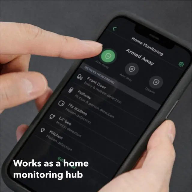 Alt view image 7 of 7 - Smart Thermostat Premium with Smart Sensor and Air Quality Monitor - Programmable Wi Thermostat - Works with Siri, Alexa,  Assistant