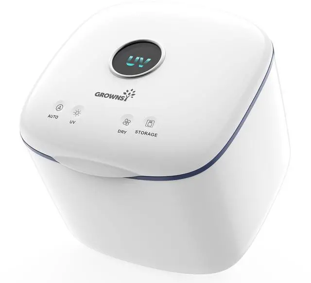 Main image of UV Sanitizer and Dryer, 4in1 Cleaner Sanitizing Machine Box Household for Baby Bottles Toys Clothes Stuff, Family Toothbrush Beauty Tools Phone by DT