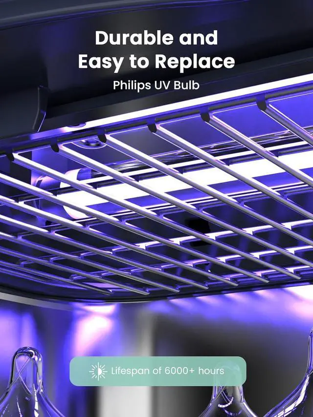 Alt view image 4 of 6 - UV Sanitizer and Dryer, 4in1 Cleaner Sanitizing Machine Box Household for Baby Bottles Toys Clothes Stuff, Family Toothbrush Beauty Tools Phone by DT