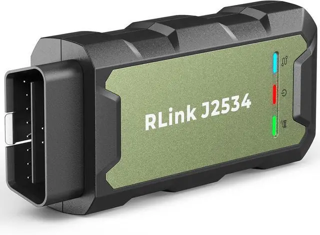 Main image of RLink J2534 Pass-Thru Programmer, OEM Reprogramming and Diagnostic Tool, d VCI, Supports J2534/D-PDU/CAN-FD/DoIP, Compatible with 17+ Vehicle Brands, No OE Software Provided by DT