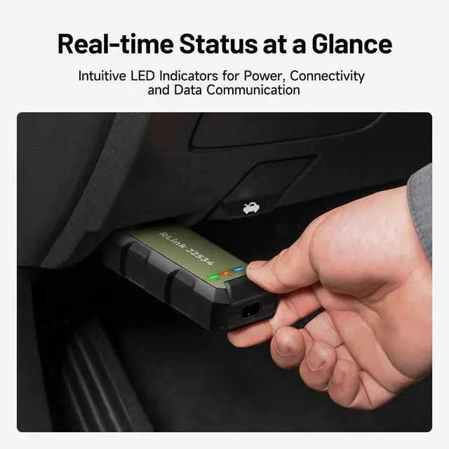 Alt view image 7 of 7 - RLink J2534 Pass-Thru Programmer, OEM Reprogramming and Diagnostic Tool, d VCI, Supports J2534/D-PDU/CAN-FD/DoIP, Compatible with 17+ Vehicle Brands, No OE Software Provided by DT