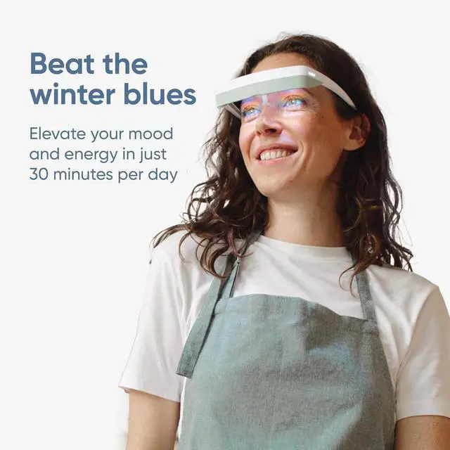 Alt view image 2 of 7 - 3 Light Therapy Glasses - Wearable Lamp Natural Relief for Sleep Problems, Seasonal Mood Disorders & Jet lag Portable  (Green) by DT